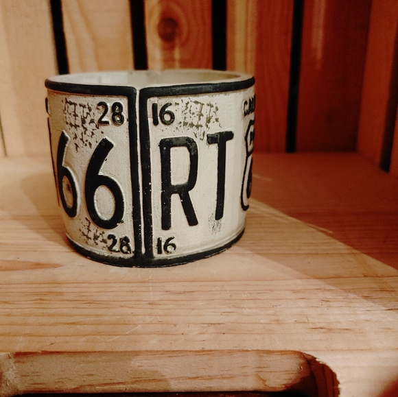 *Final Price* - "Bundle & Save" - California  Route 66 Cement Bowl - Picture 2 of 6